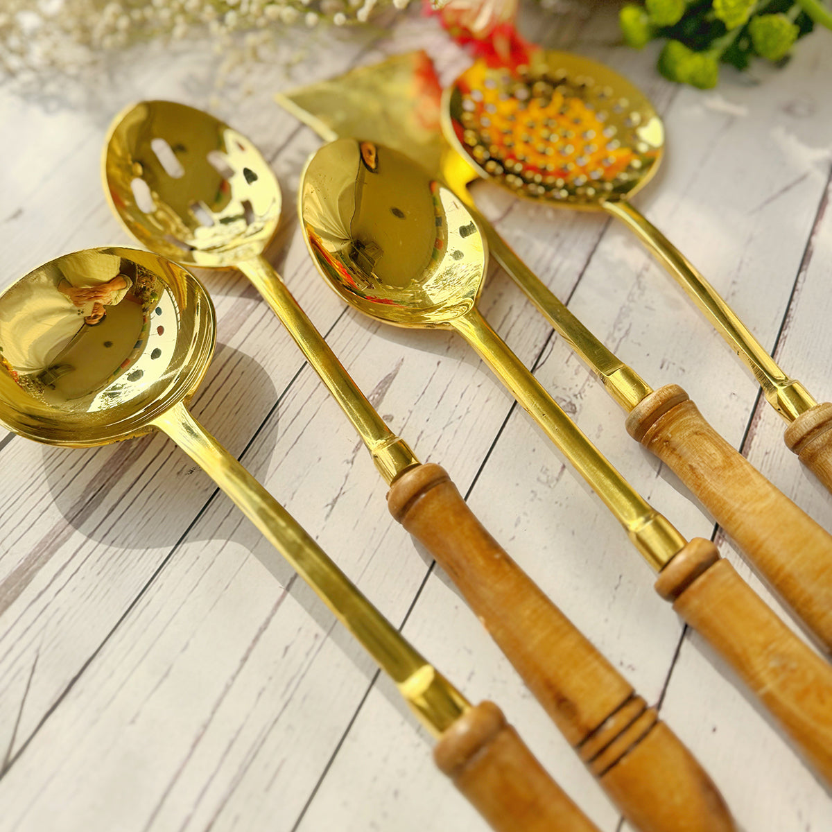 Brass Ladle | Set of 5