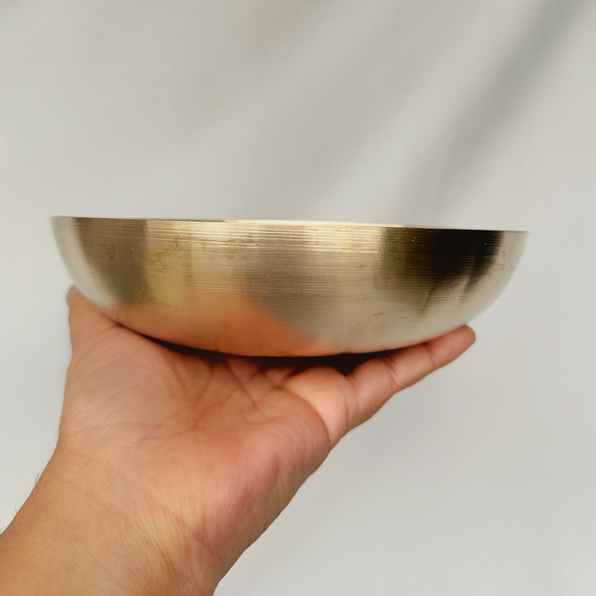 Bronze Bowl With Spoon