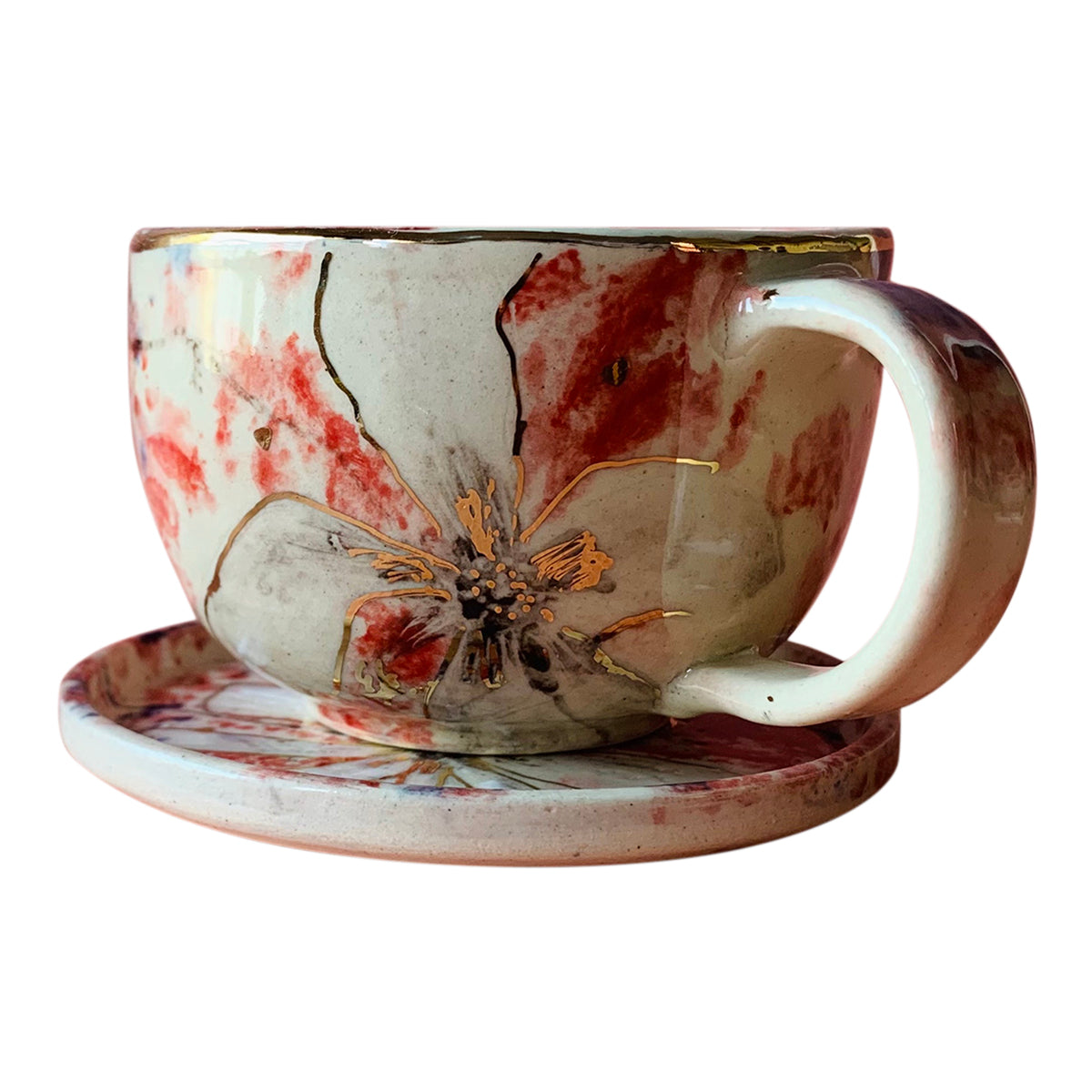 Lily Cup & Saucer | Set of 2