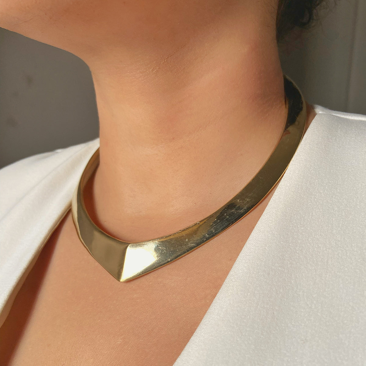 Opulence Brass Choker