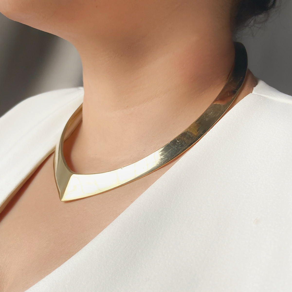 Opulence Brass Choker