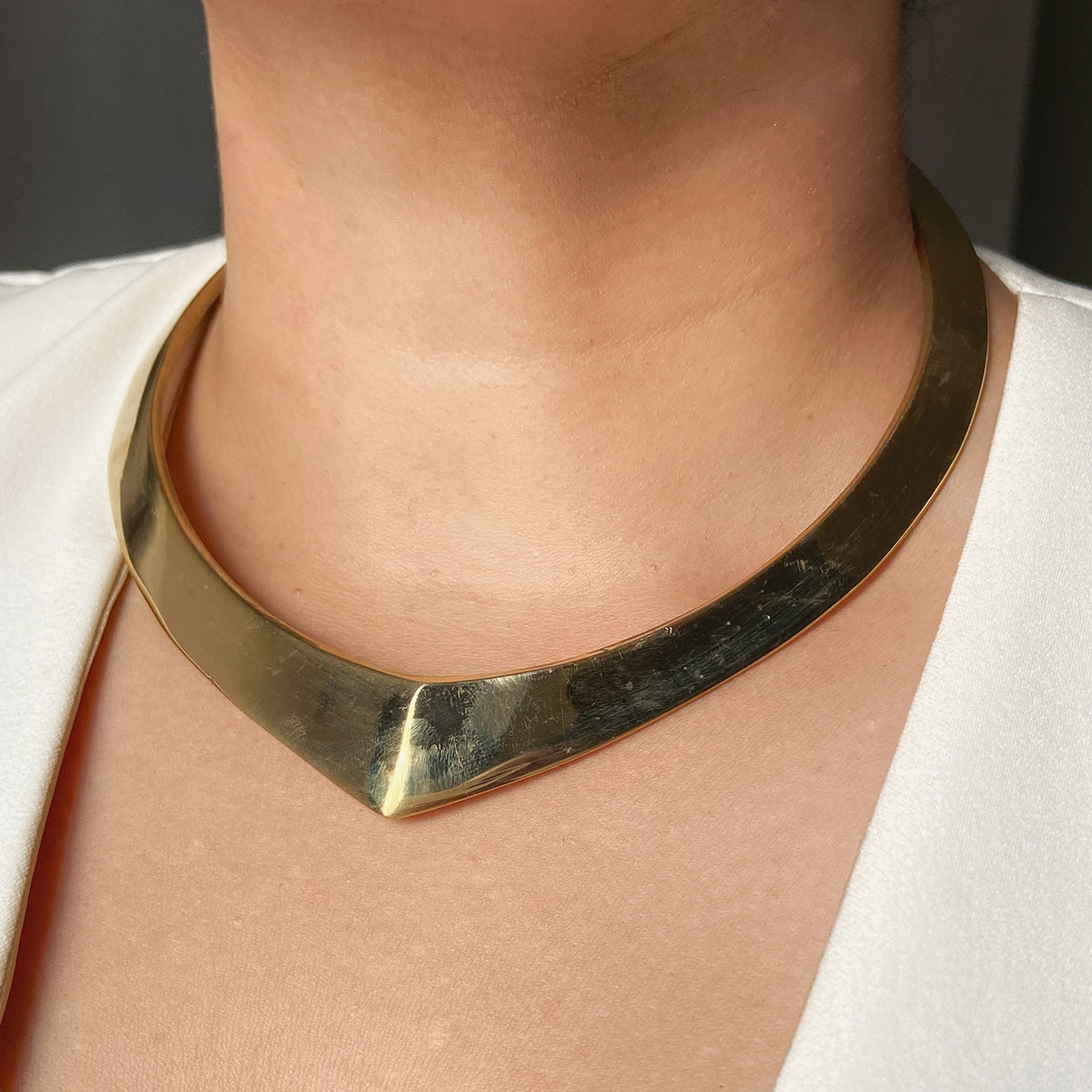 Opulence Brass Choker