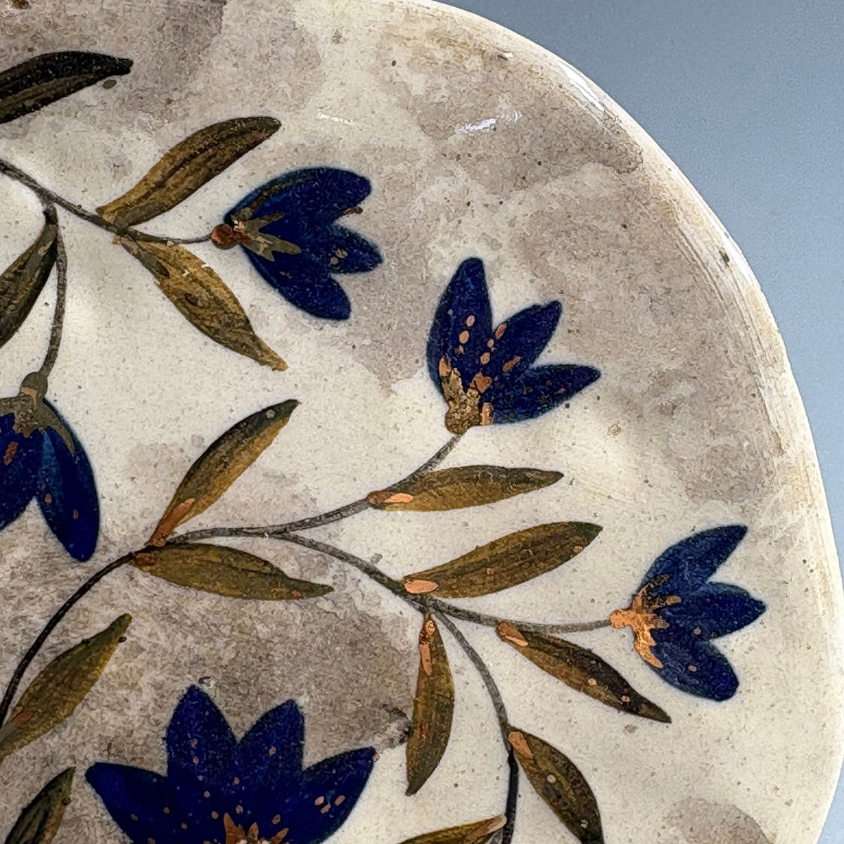Mughal Tapas Bowls Blue & Green - Blue & Green Set Of 2