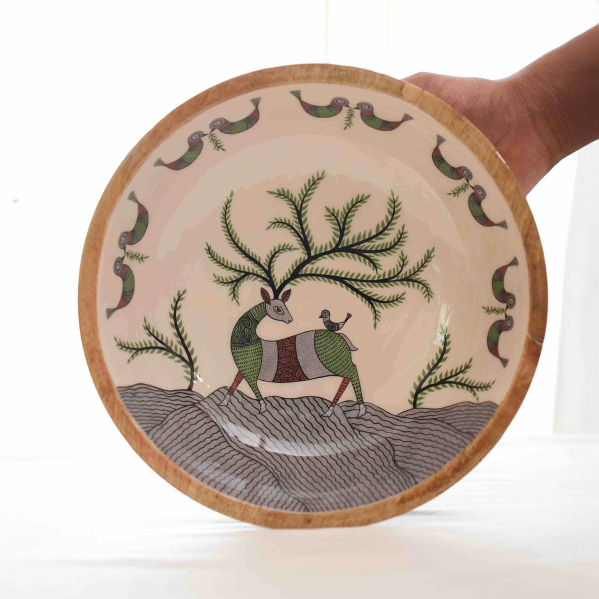 Chip N Dip Bowl Set | Tribal Deer