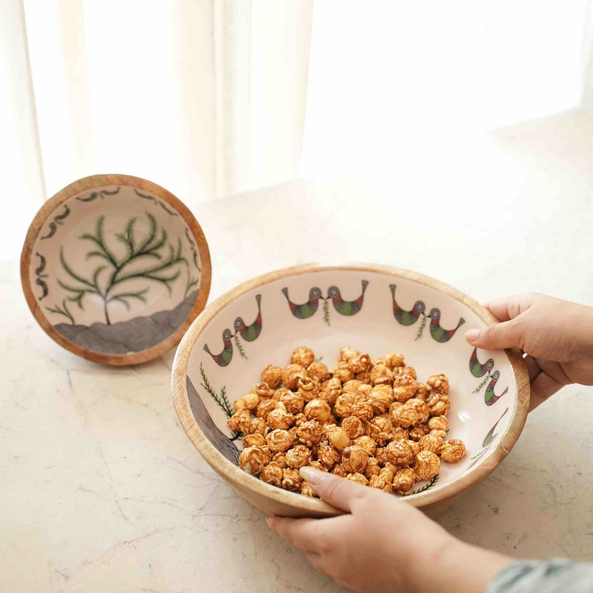 Chip N Dip Bowl Set | Tribal Deer