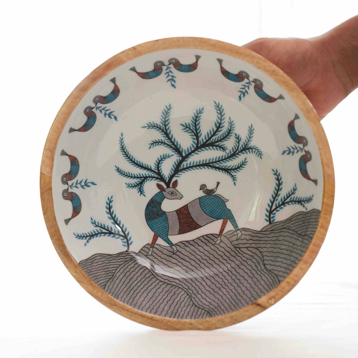 Chip N Dip Bowl Set | Tribal Deer