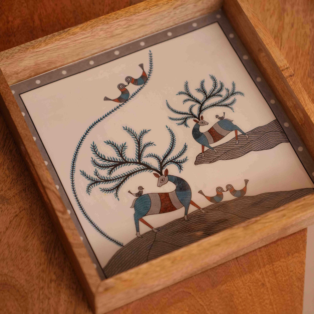 Serving Tray | Tribal Deer