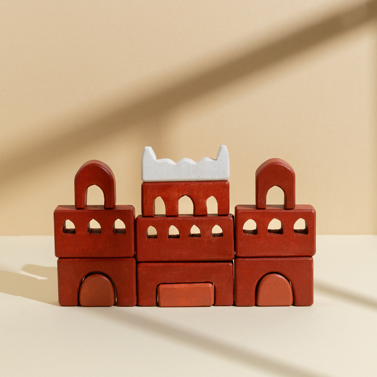 Red Fort | Wooden Monument Stacker