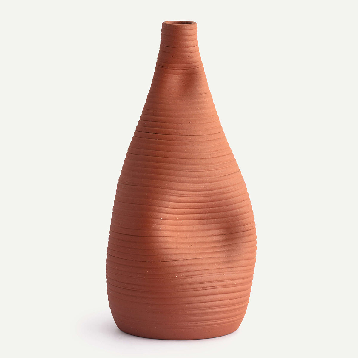 Terracotta Husk Vase