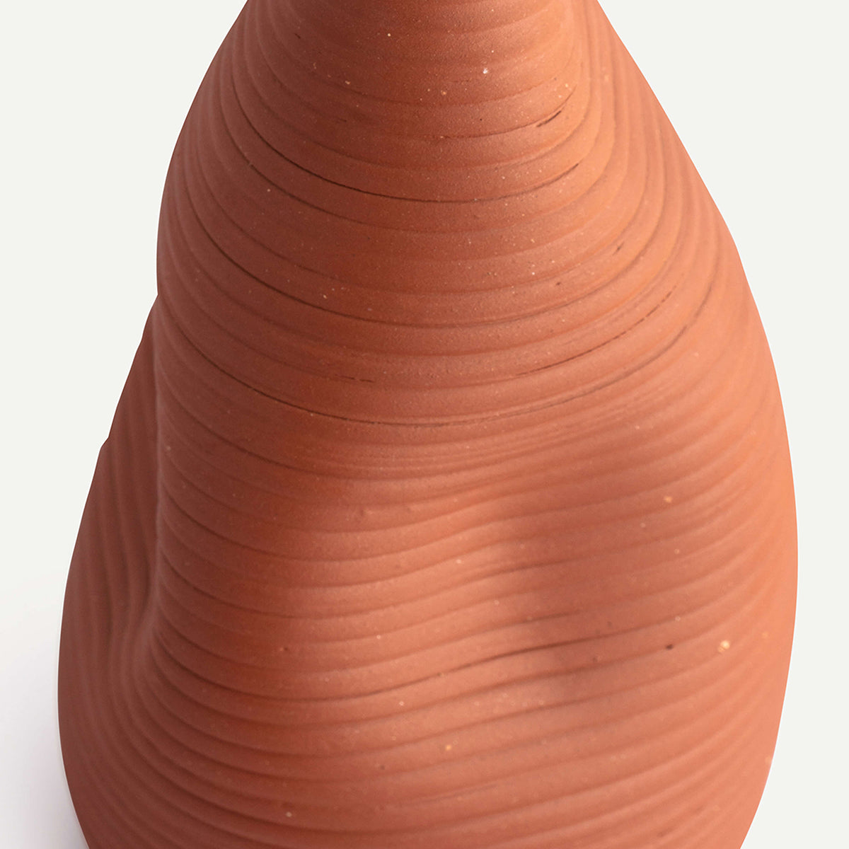 Terracotta Husk Vase