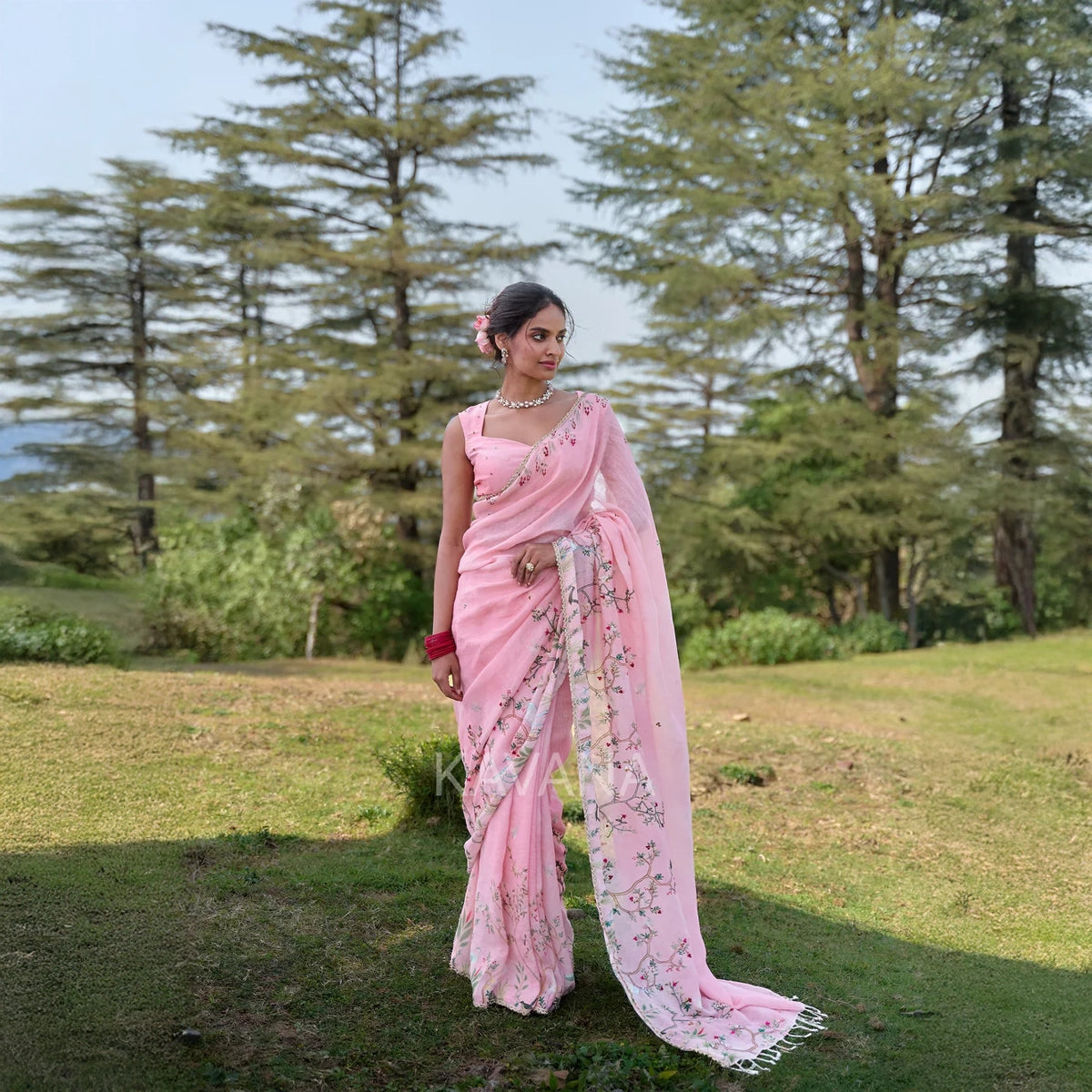 Ullan Linen Sari
