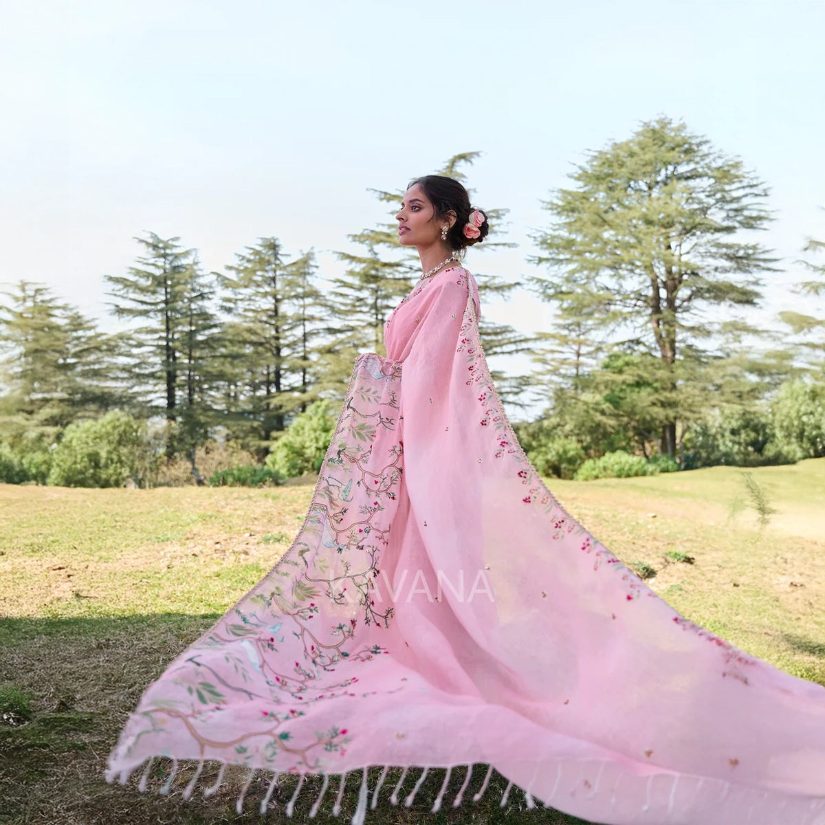 Ullan Linen Sari