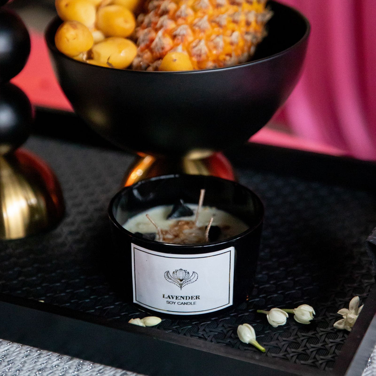 Noir Candle |  Floral Oudh | Medium