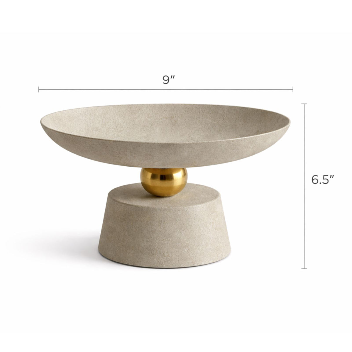 Auri Platter Small | Ecru