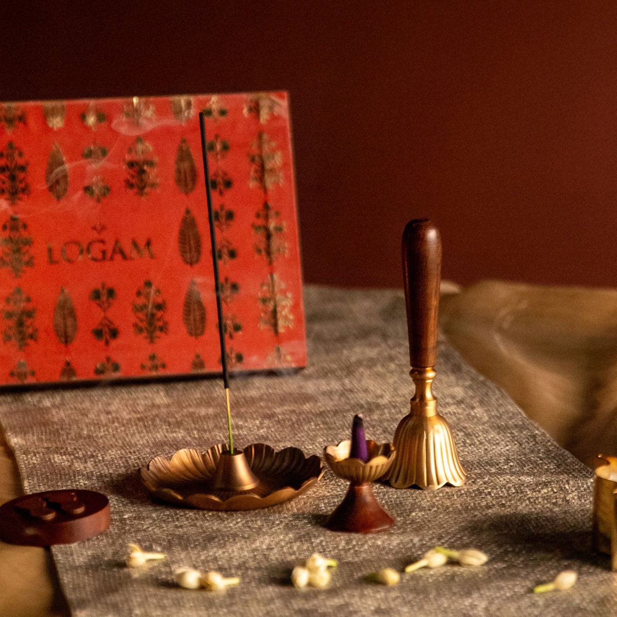 Scallop Pooja Set