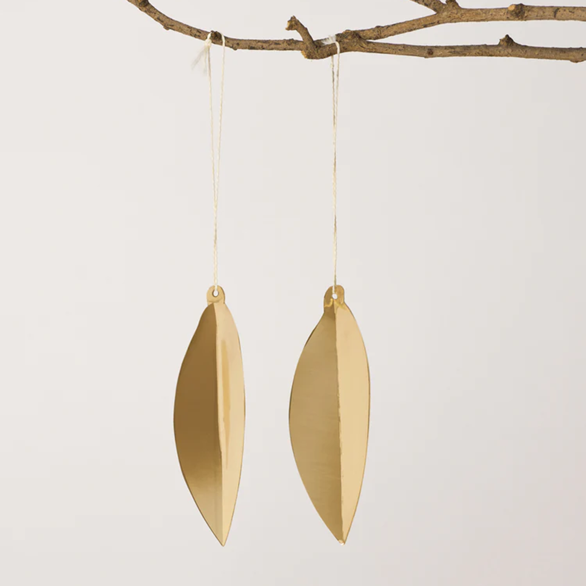 Leaf Brass Ornaments