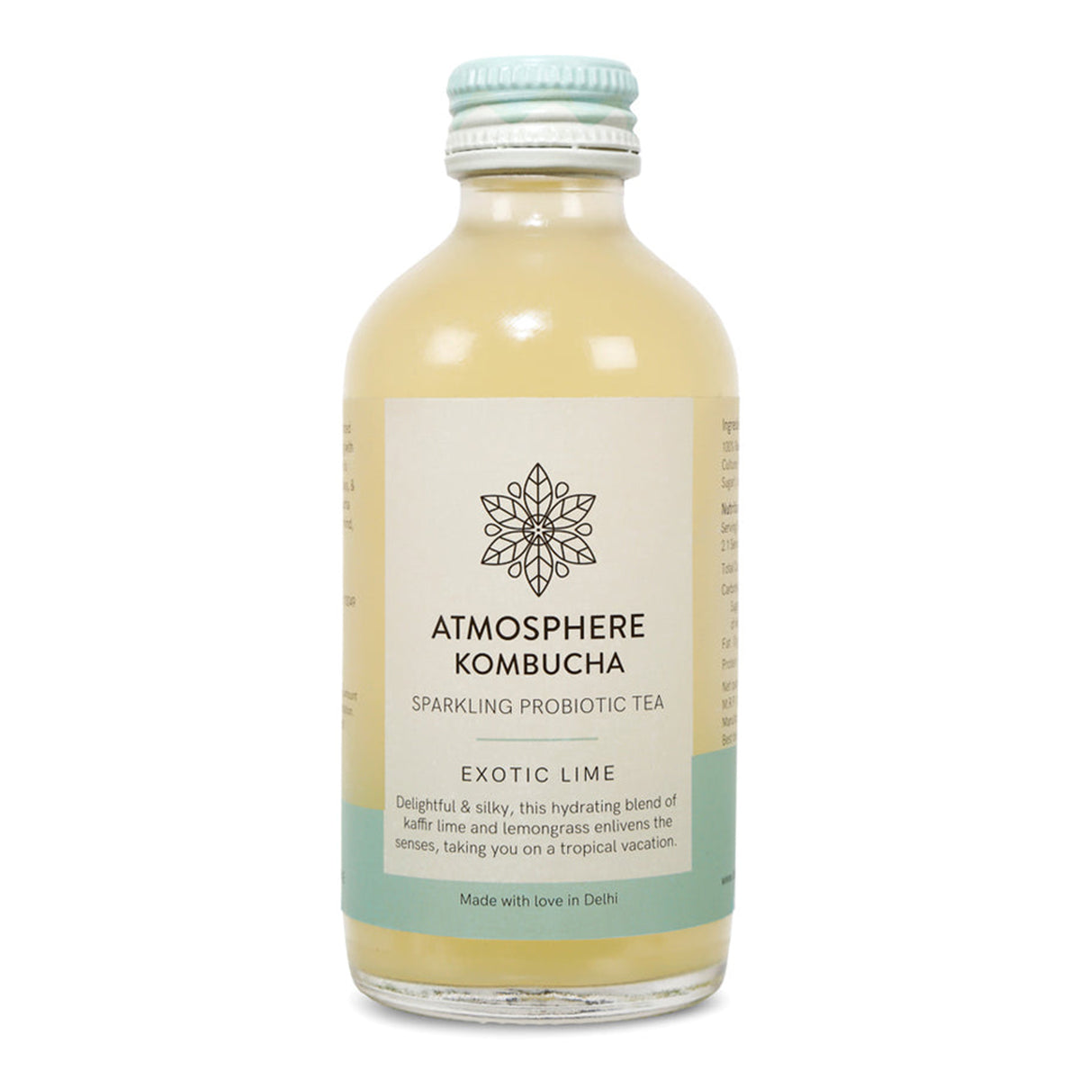 Exotic Lime Kombucha | 210ml | Pack of 1