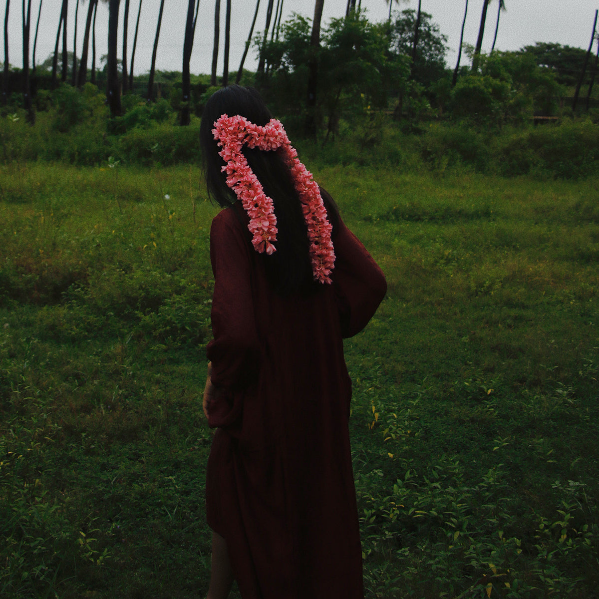 Oxblood Silk Dress- w/o slip