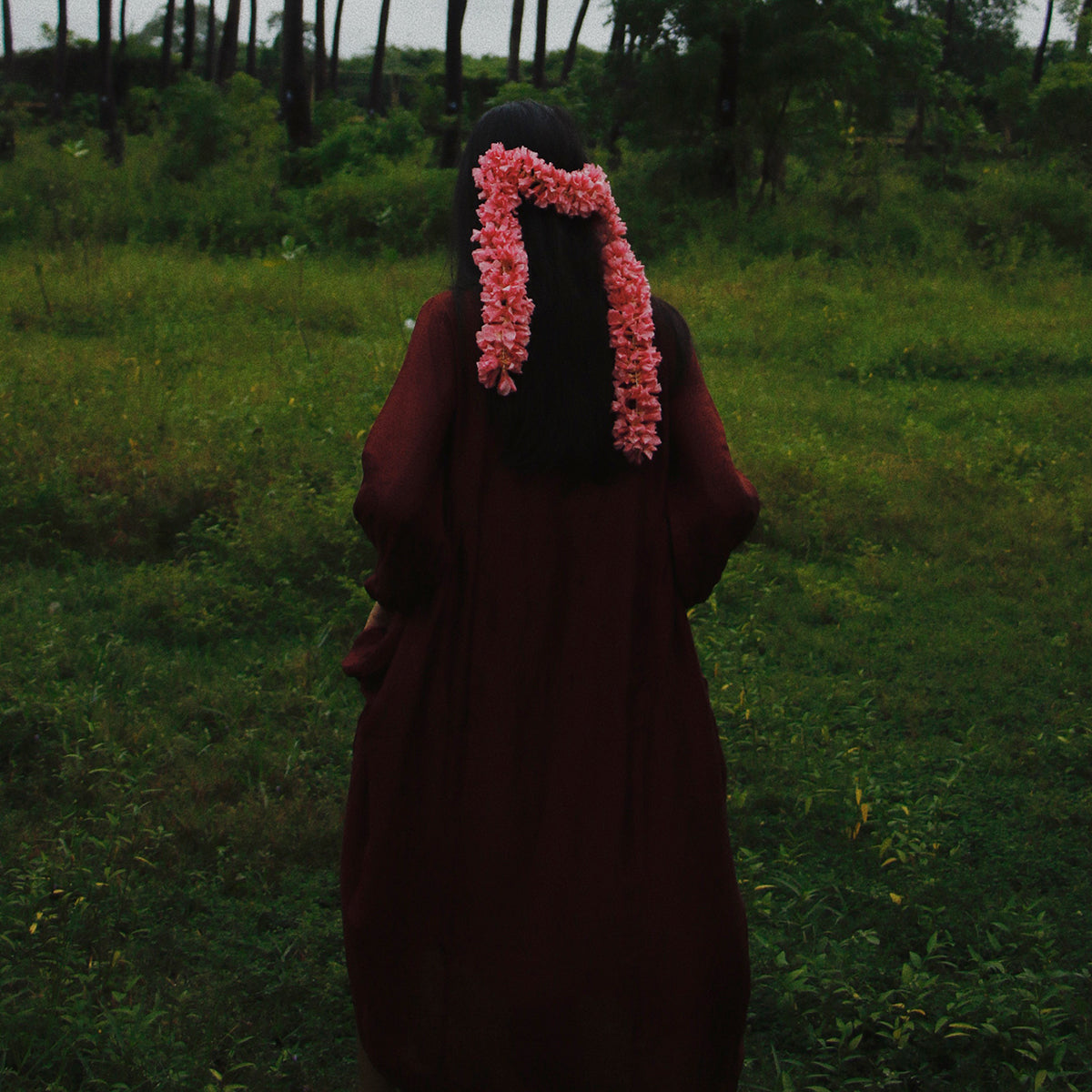 Oxblood Silk Dress- w/o slip