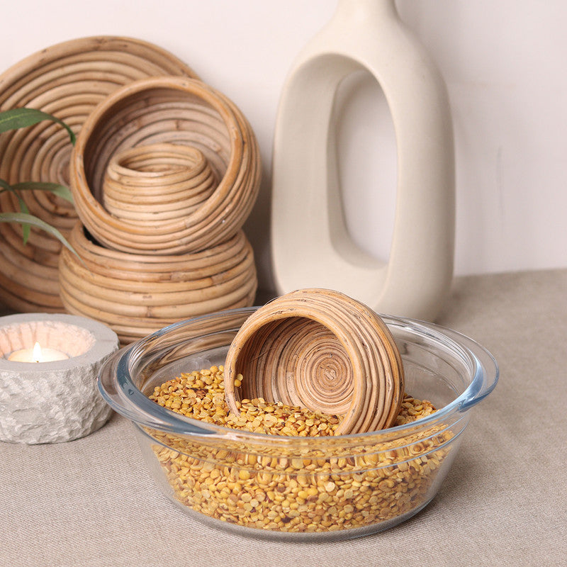 Cane Basket | Set of 2