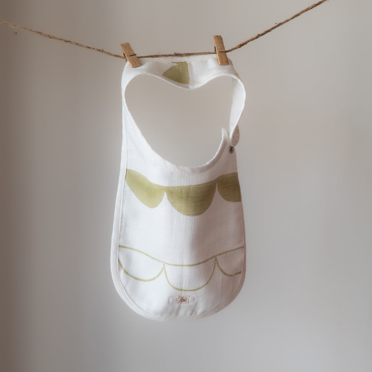 Muslin Bib Set for Babies | Circus - Peach