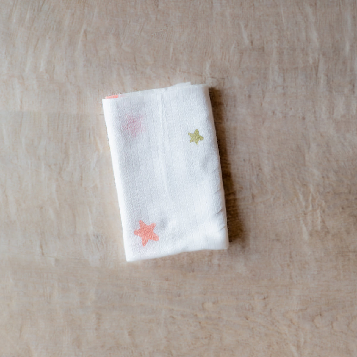 Organic Muslin Baby Swaddle - Circus Stars