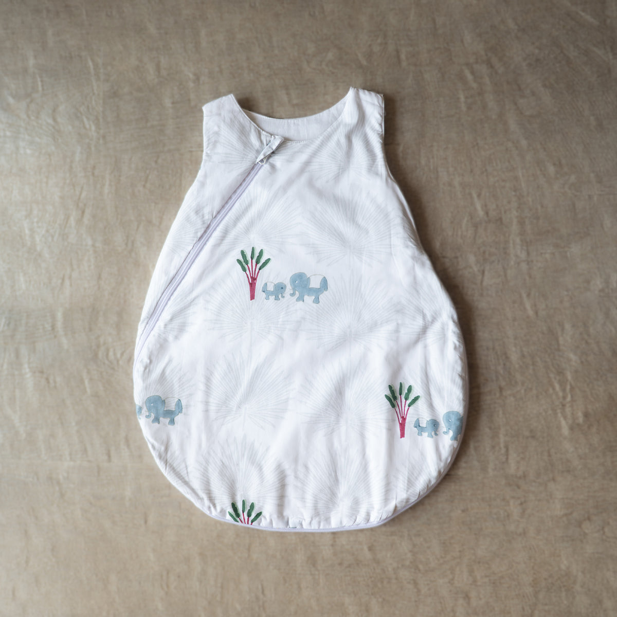 Pure Cotton Sleeping Bag for Baby - Elle | Earthy