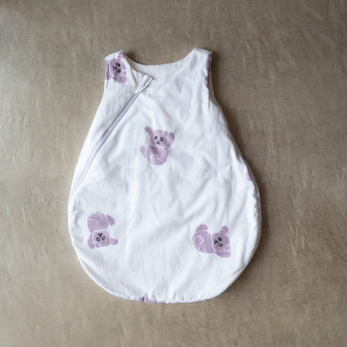 Pure Cotton Sleeping Bag for Baby - Koala | Purple