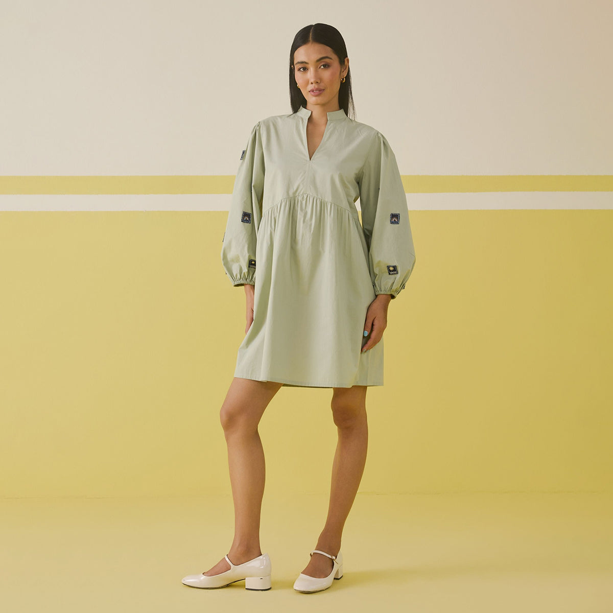 Mint Memories Organic Cotton Dress