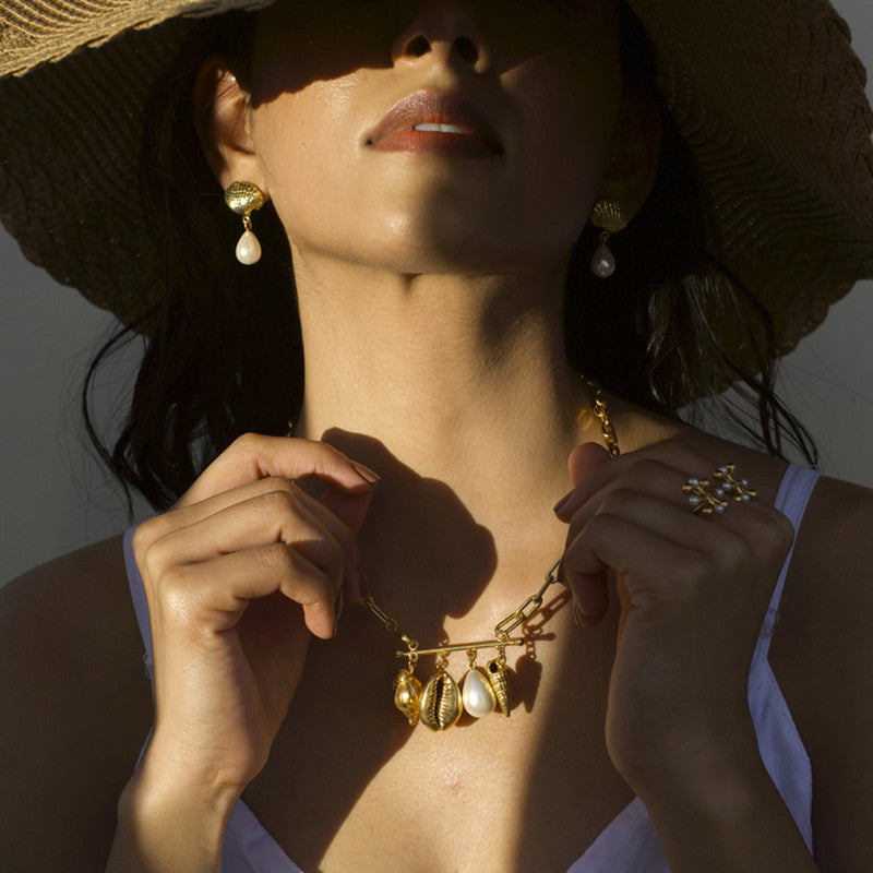 Dove Neckpiece | Gold Plated