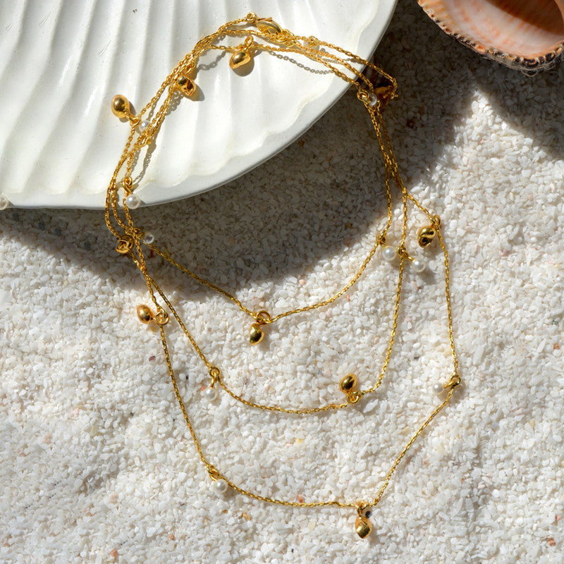 Shell Neckpiece | Gold Plated