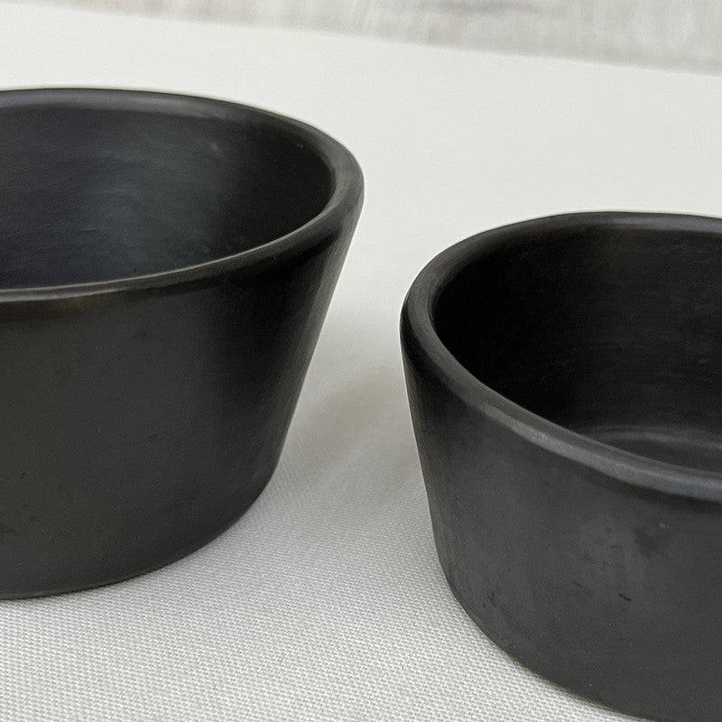 Black Pottery Bowl