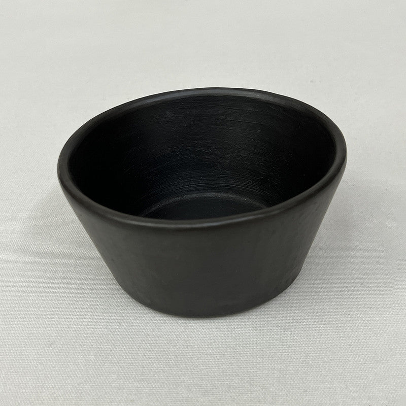 Black Pottery Bowl