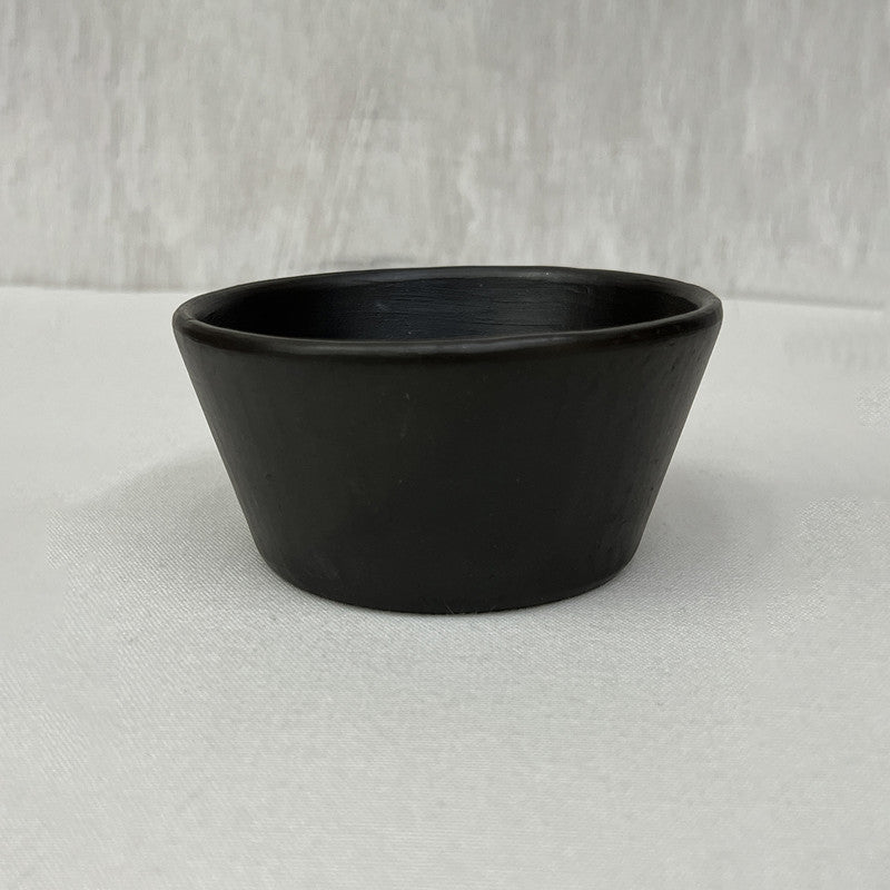 Black Pottery Bowl