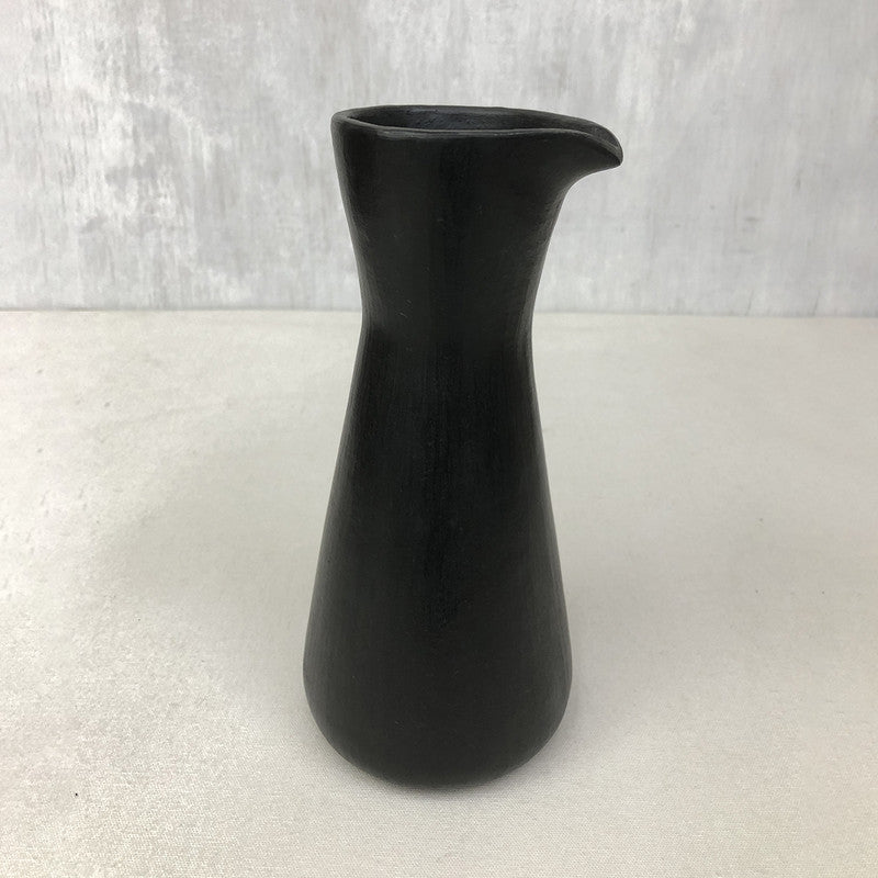 Black Pottery Carafe