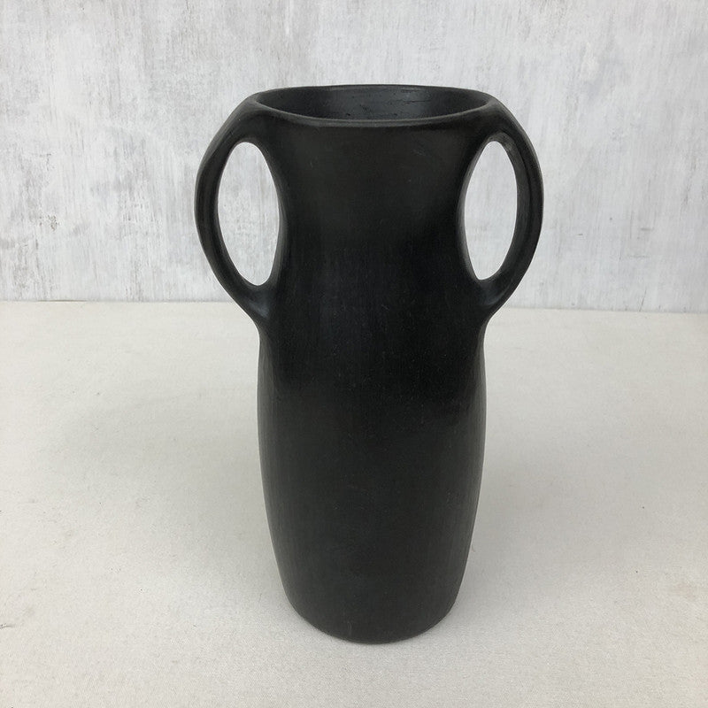 Black Pottery Vase