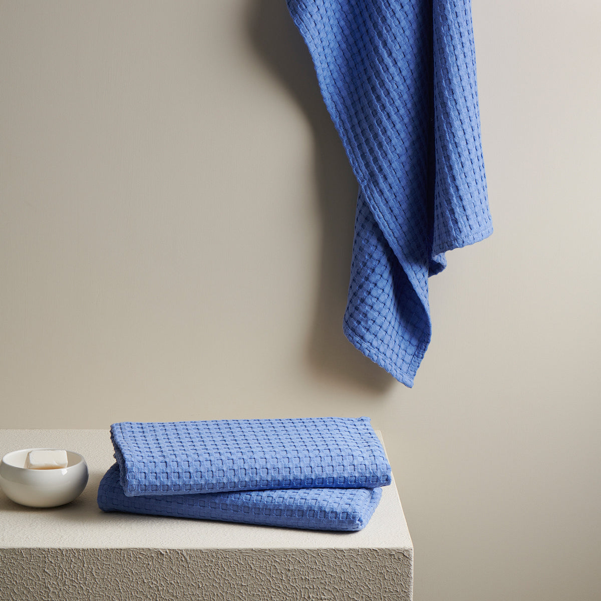 Pebble | Cotton | Waffle | Xl Bath Towel