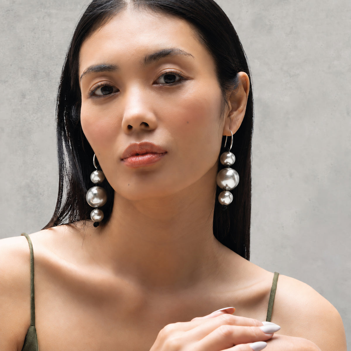 Orbit Earrings - Antique Silver
