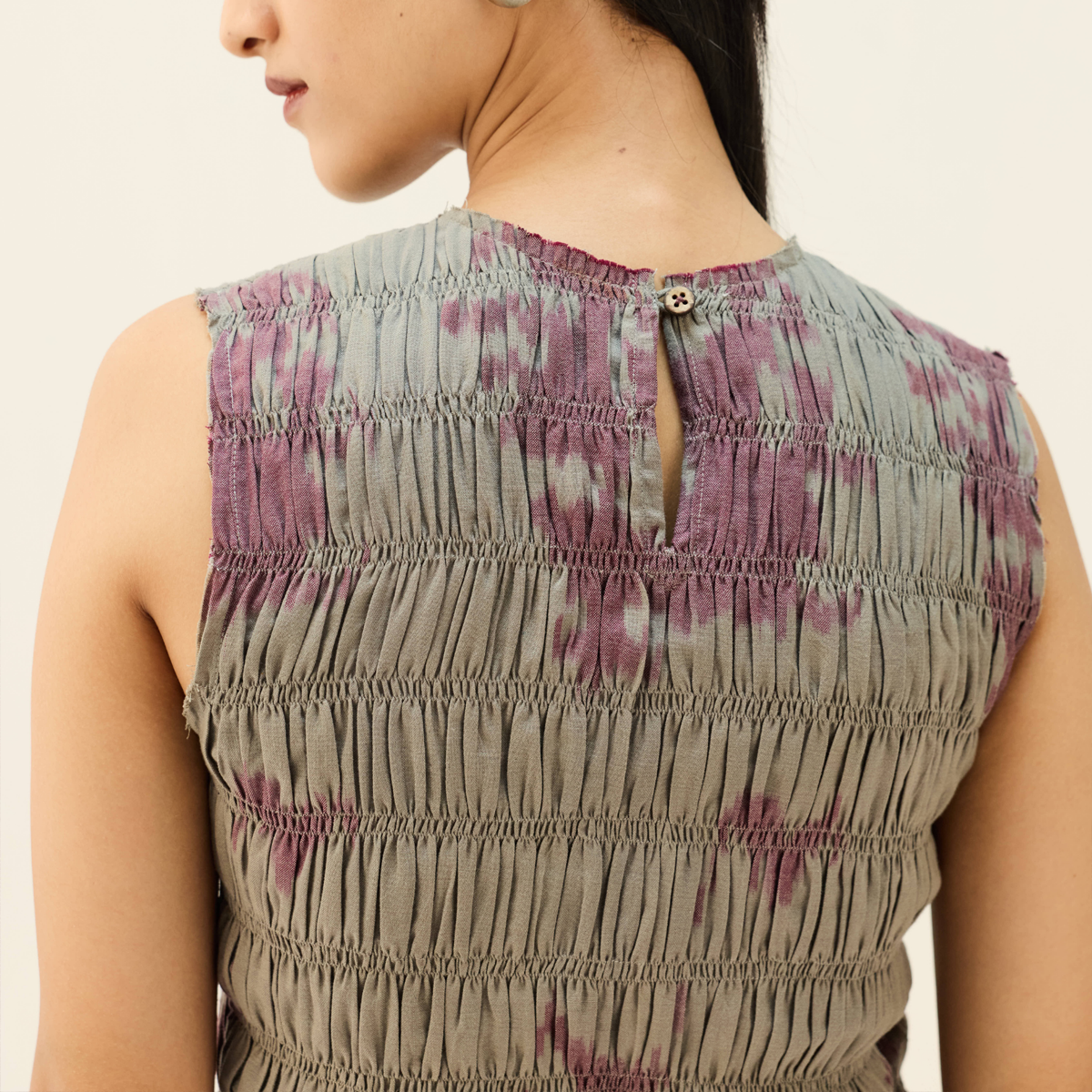 Purpose Handwoven Ikkat Top