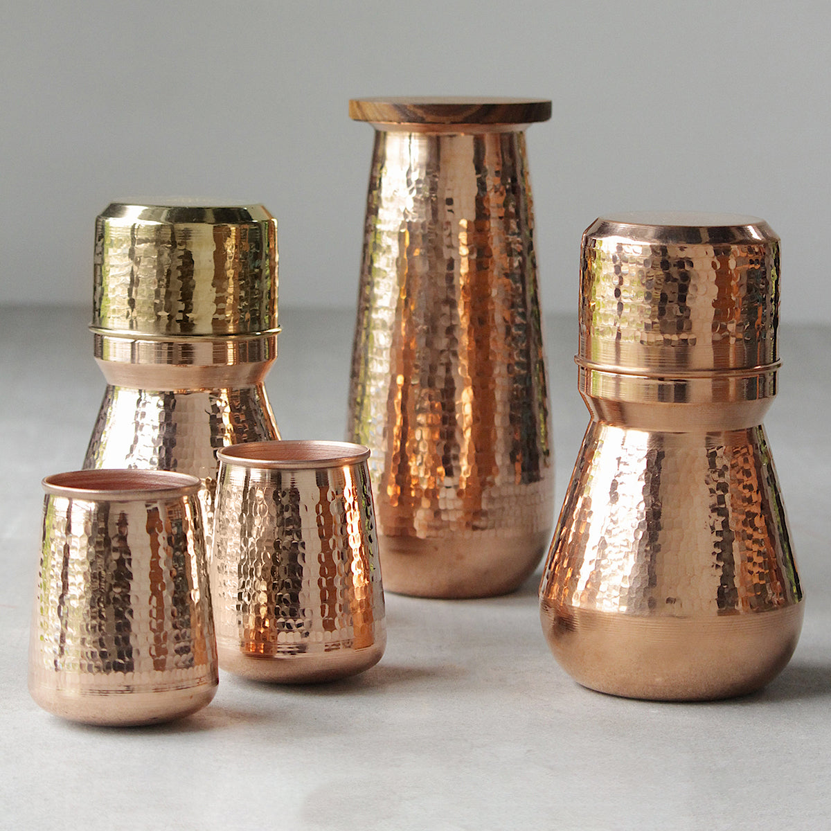 Copper Carafe Set