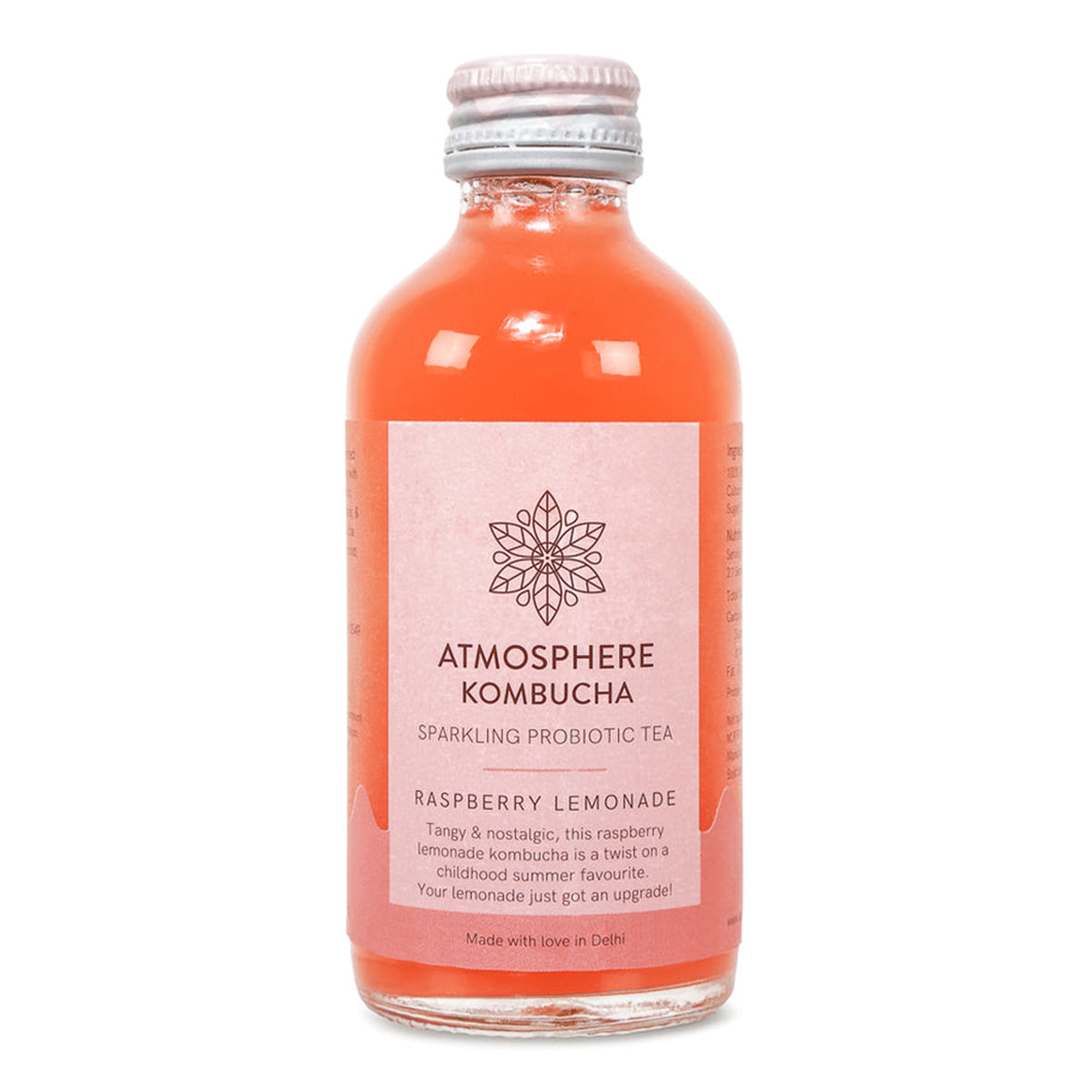 Raspberry Kombucha | 210ml | Pack of 1