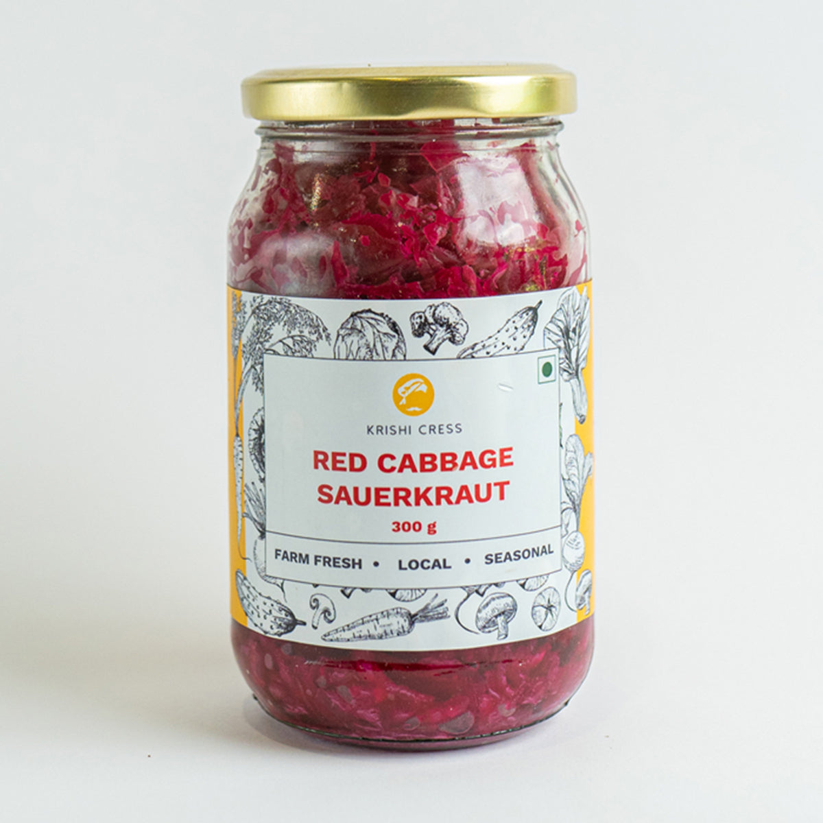 Red Cabbage Sauerkaraut | 300 g