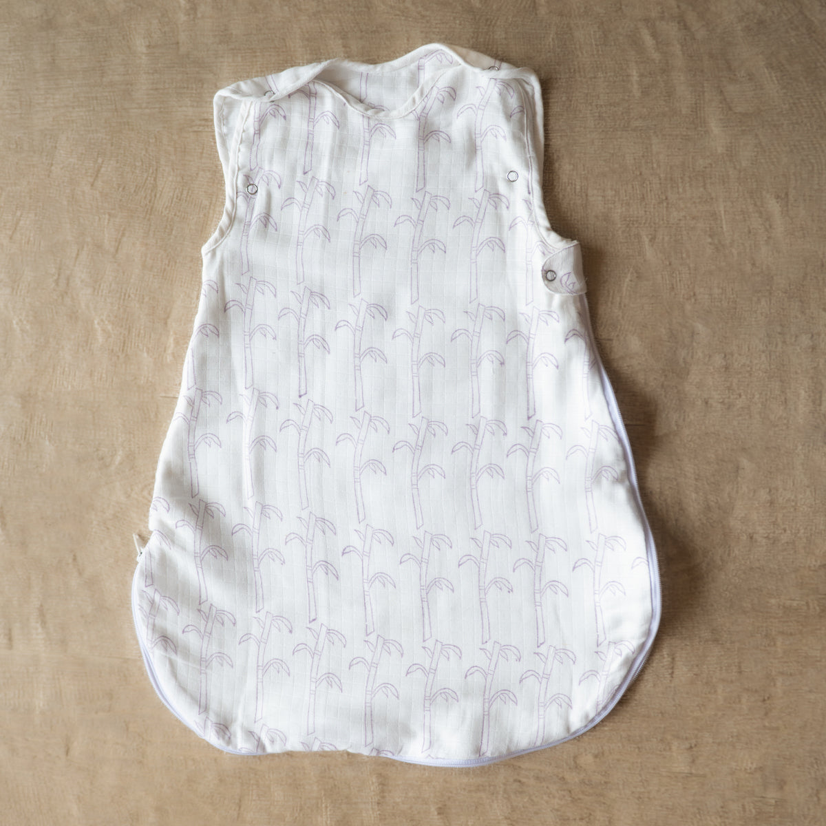 Organic Muslin Sleeping Bag for Baby - Koala | Purple