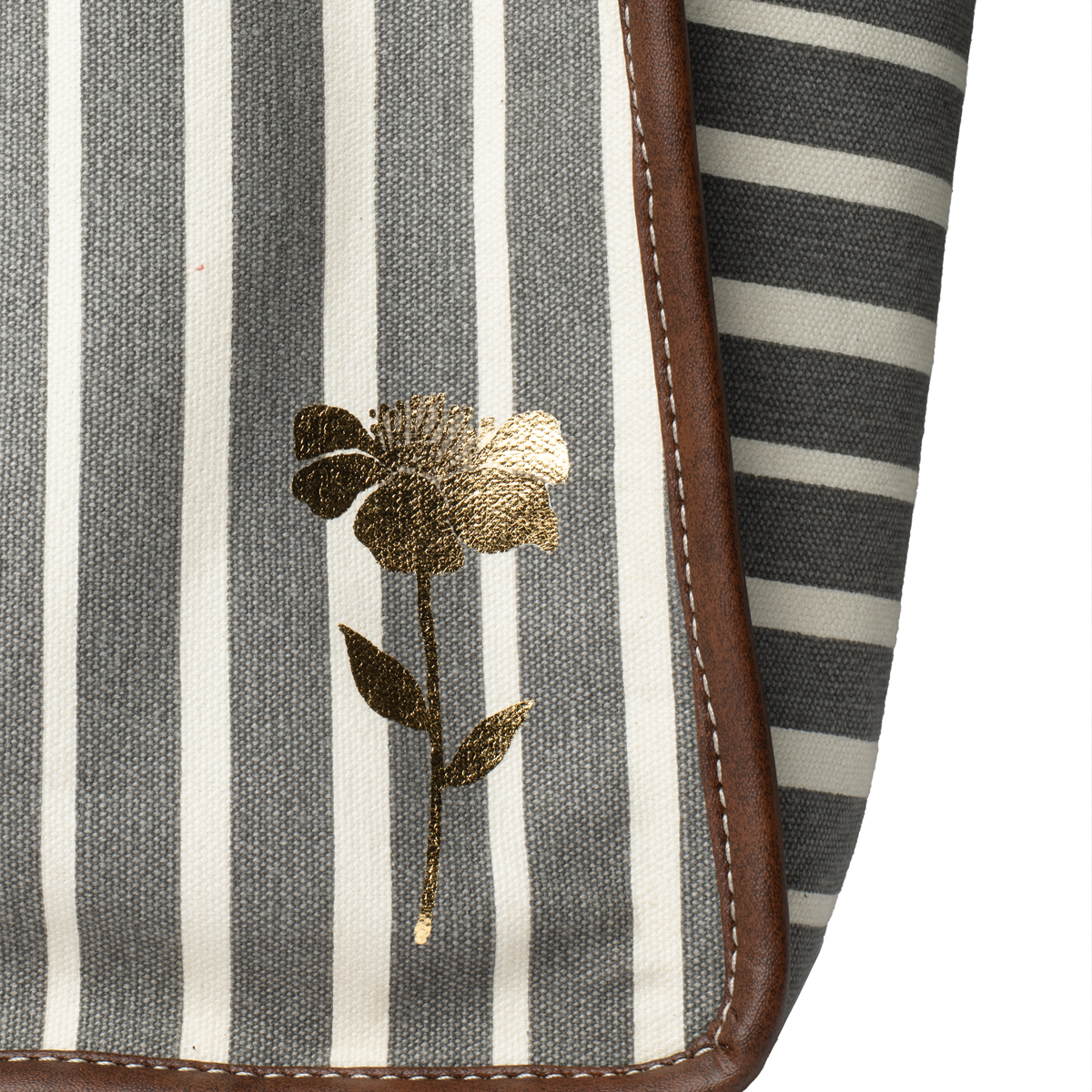 Retro Stripe Work Tote