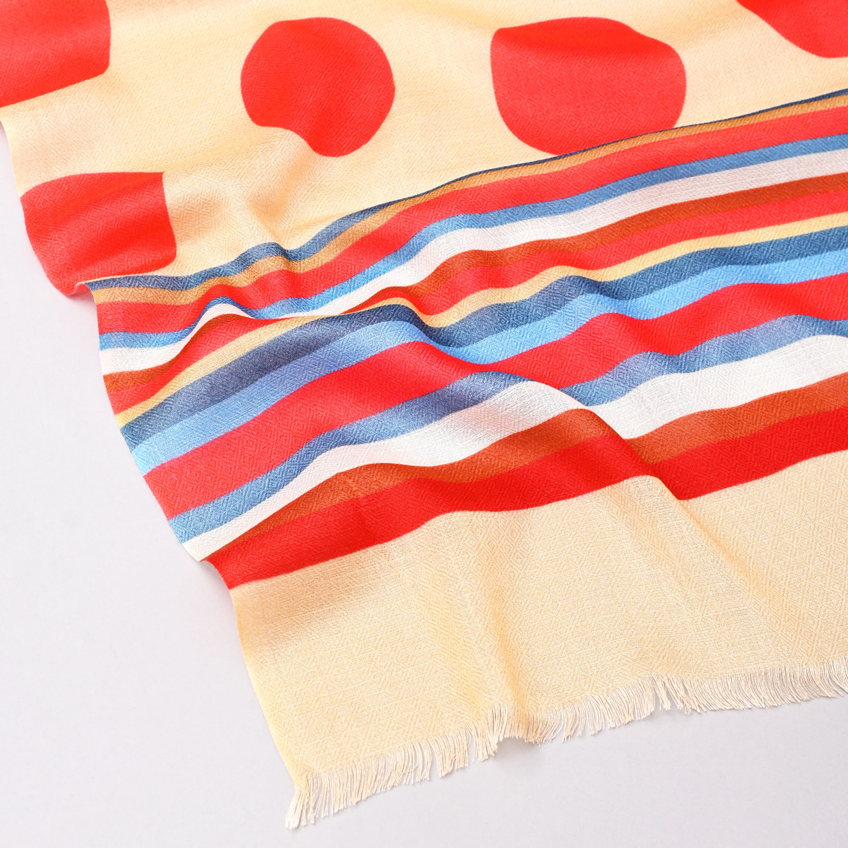 Retro Pop Bamboo Modal Stole