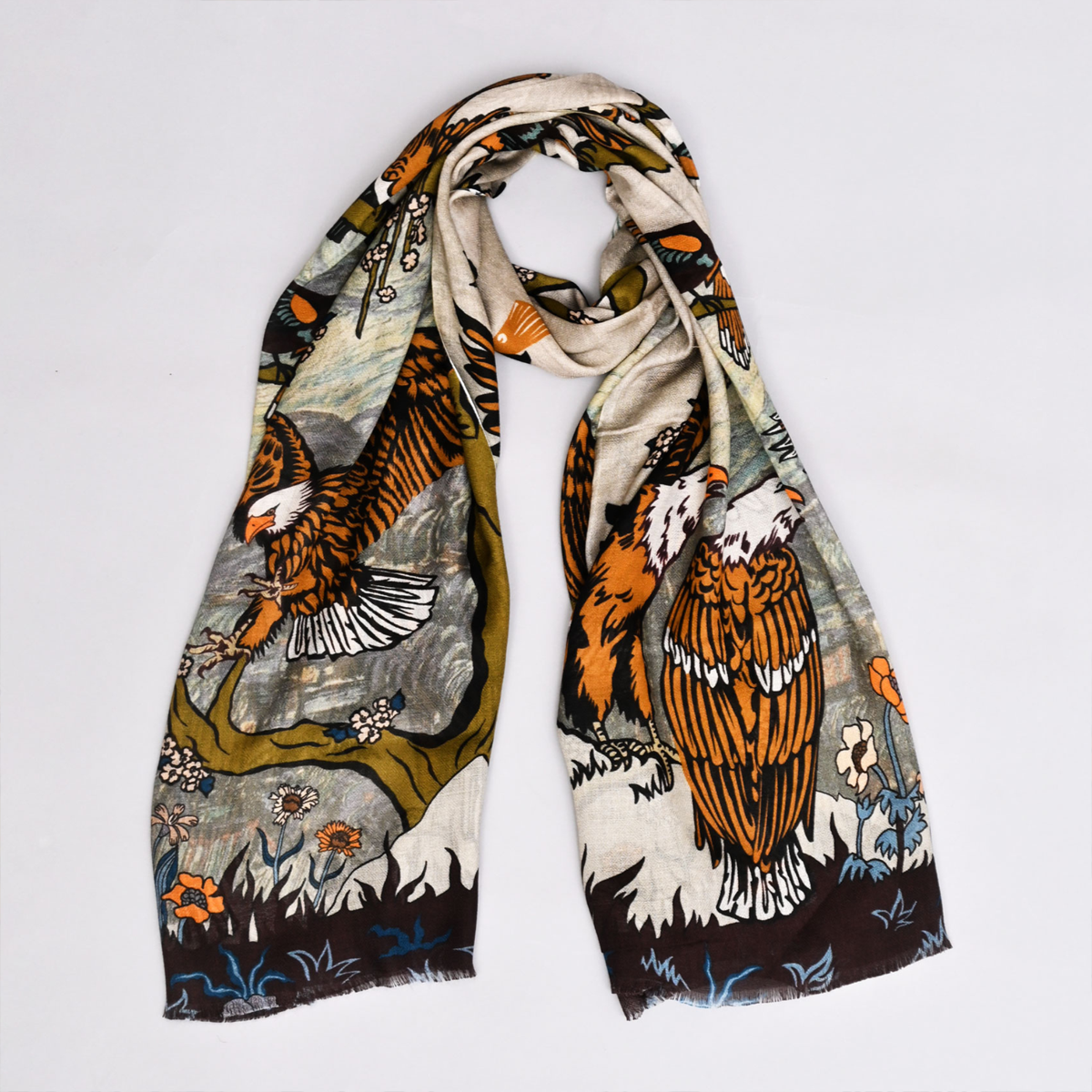 The Wild Roost Bamboo Modal Stole
