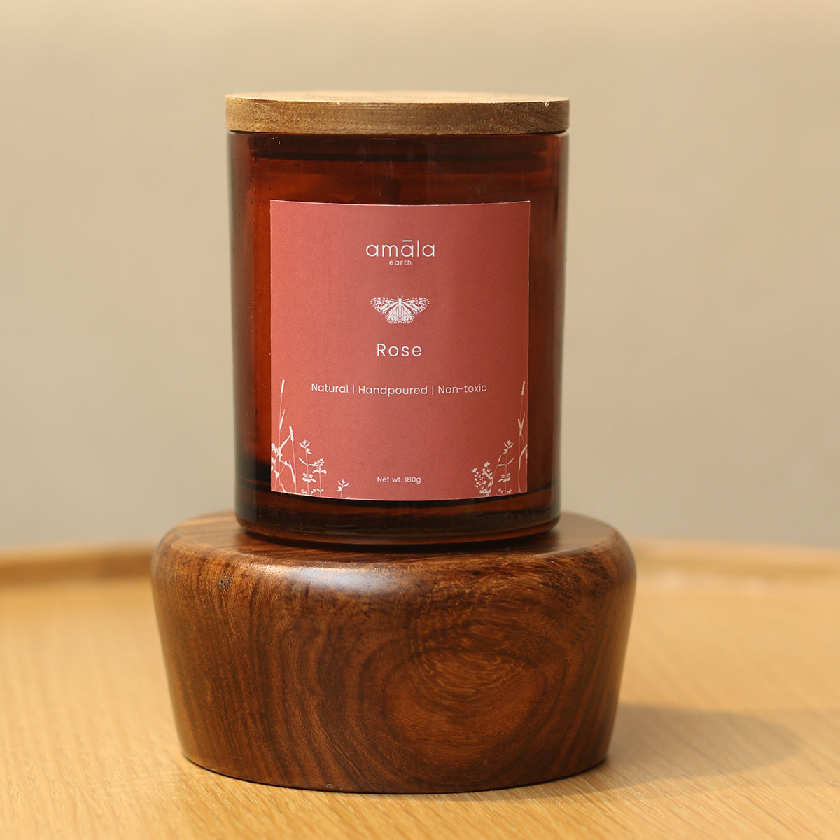 Soy wax Candle |Rose| 180 G