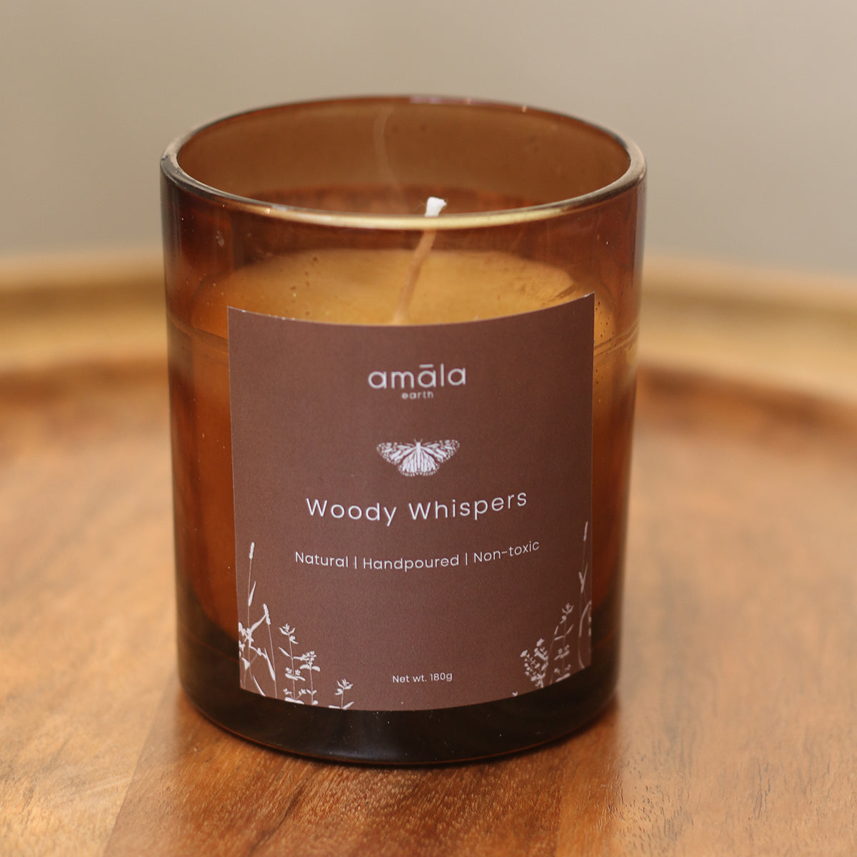 Soy Wax Candle| Woody Whispers | 180 G