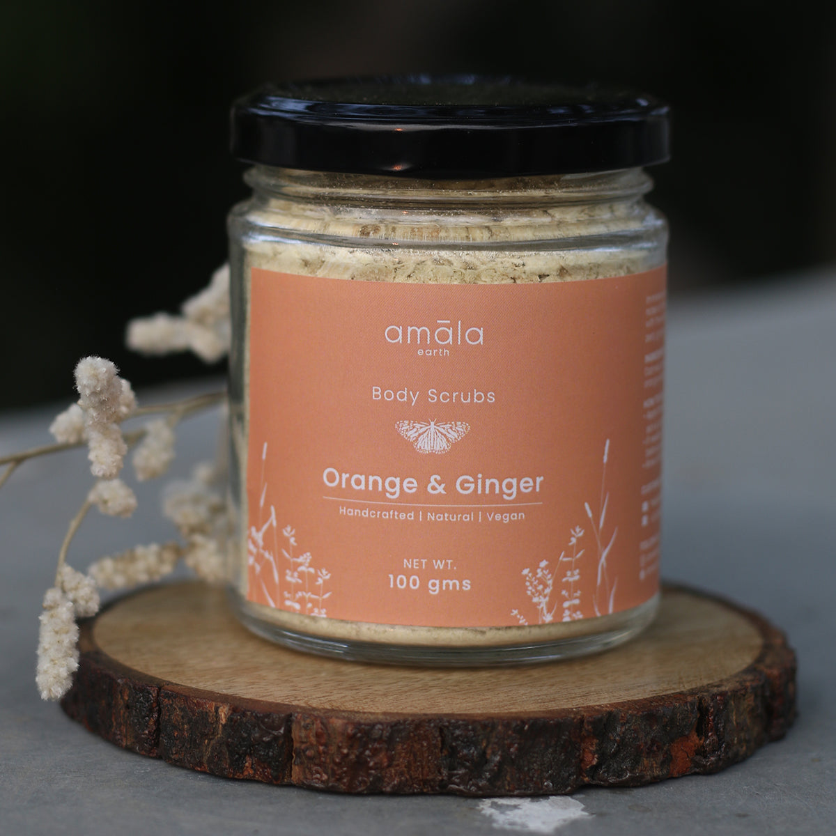 Vegan Body Scrub | Orange & Ginger| 100 G