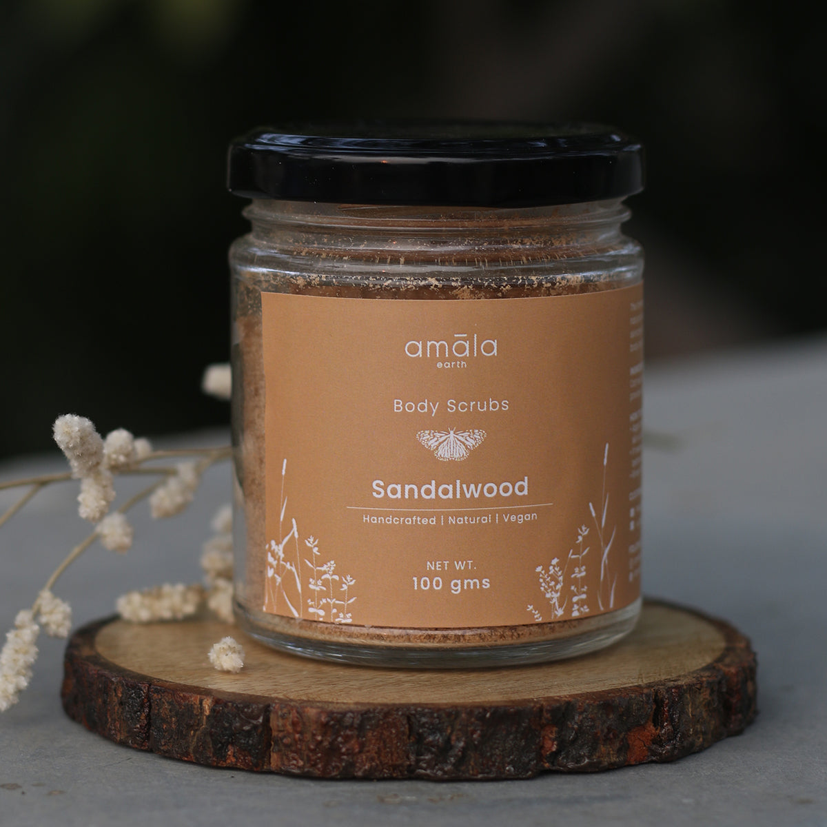 Vegan Body scrub | Sandalwood | 100 G